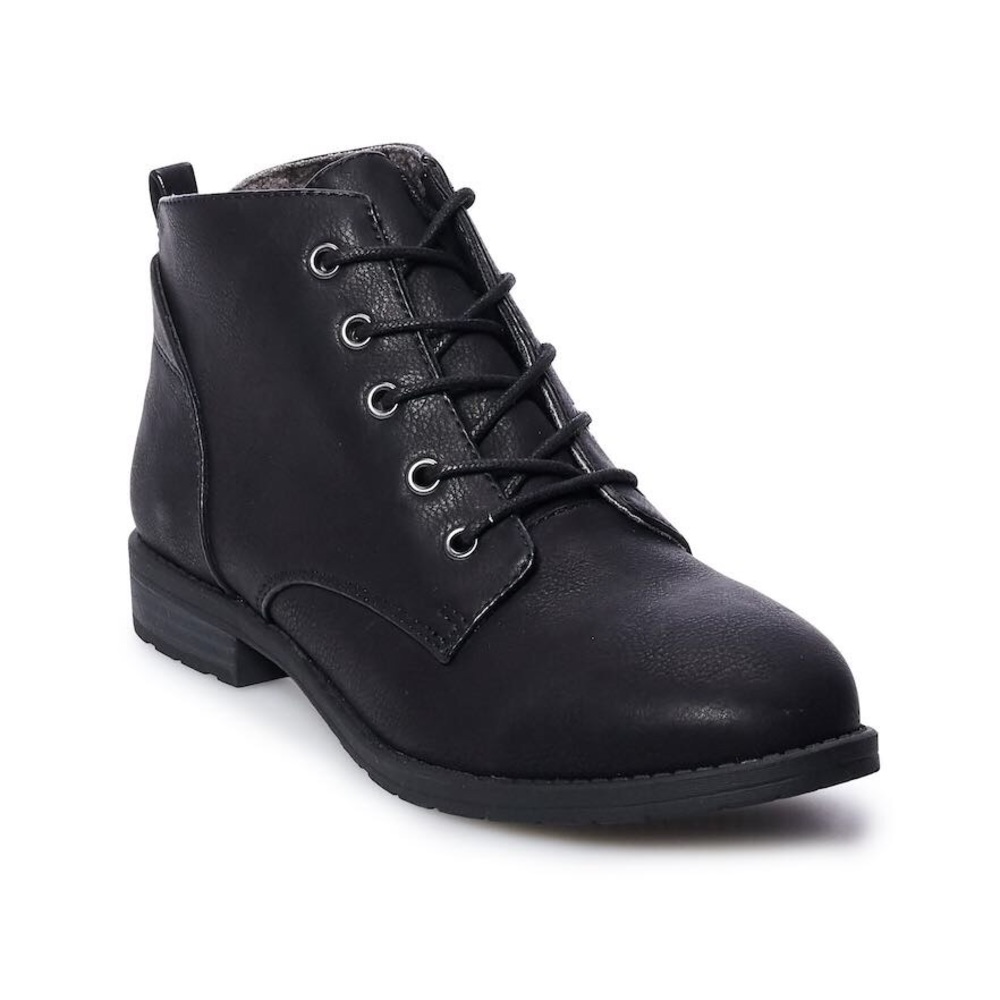 SO Black Leather Boots
